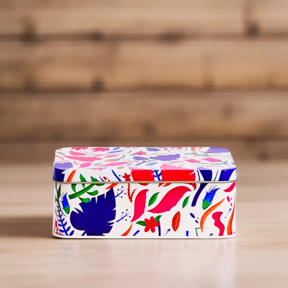 Storage Box White Red (Medium box)